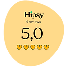 Hipsy rating 5.0 out of 5